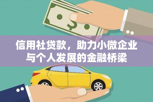 措勤信用社贷款，助力小微企业与个人发展的金融桥梁