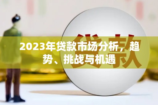 城中2023年贷款市场分析，趋势、挑战与机遇