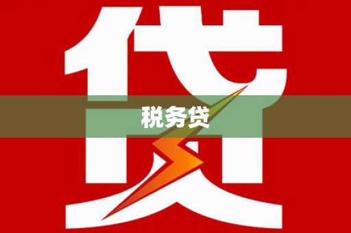 襄阳税务贷