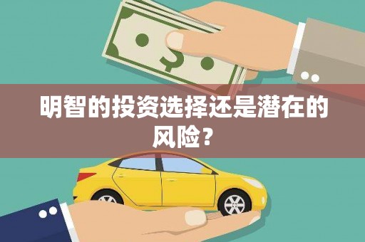上犹明智的投资选择还是潜在的风险？