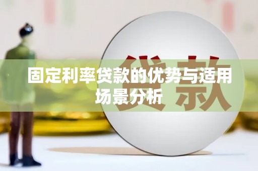 双柏固定利率贷款的优势与适用场景分析