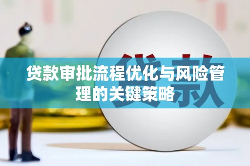 宣化贷款审批流程优化与风险管理的关键策略