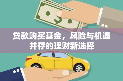 朱家尖贷款购买基金，风险与机遇并存的理财新选择