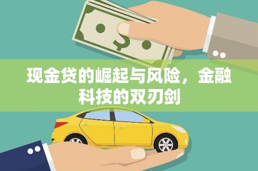渭城现金贷的崛起与风险，金融科技的双刃剑