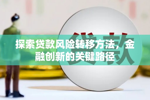 桃江探索贷款风险转移方法，金融创新的关键路径
