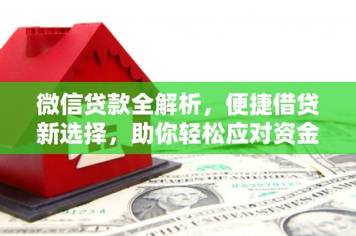 褒忠微信贷款全解析，便捷借贷新选择，助你轻松应对资金需求